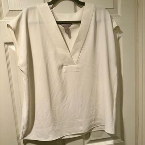 H&M Blouse Women’s Top Size 12 Cream
